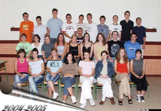 Osztályképek 2004-2005